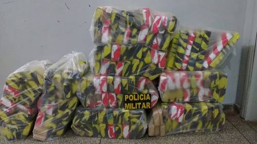 Polícia Militar do Boqueirão prende 169 quilos de maconha e prende traficante em flagrante