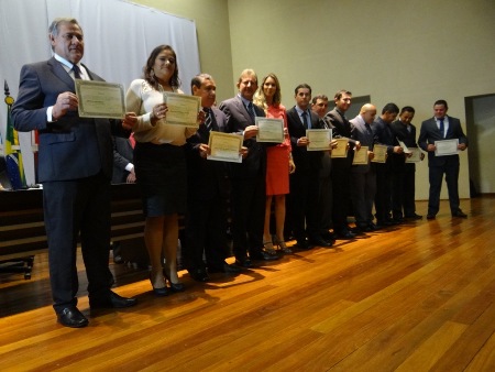 Prefeito, vice e vereadores de Laguna são diplomados pela Justiça Eleitoral