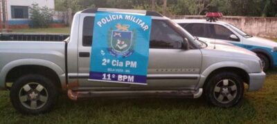 Polícia Militar do Distrito de Boqueirão e Bela Vista recuperam dois veículos produtos de crime