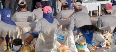 Café da manha marca primeiro encontra da prefeita Márcia com funcionários da limpeza