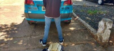 PM do Distrito de Boqueirão apreende 44 Kg de maconha