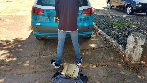 PM do Distrito de Boqueirão apreende 44 Kg de maconha