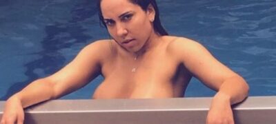 Mulher Melão posa sensual de calcinha e sutiã fazendo tapioca: ‘Linda demais’