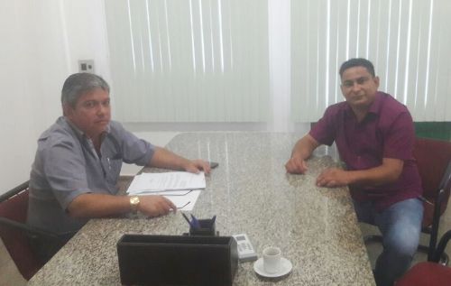 Presidente da Câmara, Xitinho se reúne com prefeito para discutir parceria
