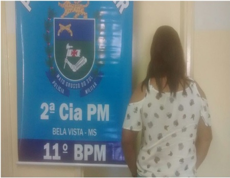 Em Bela Vista, mulher e presa após comprar moto roubada