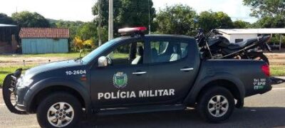 Polícia Militar do Distrito de Alto Caracol recupera motocicleta roubada