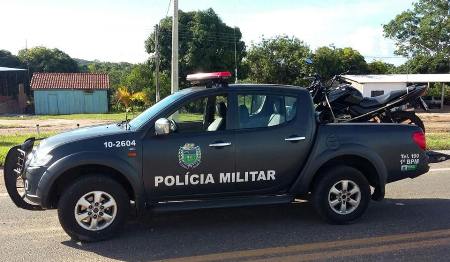 Polícia Militar do Distrito de Alto Caracol recupera motocicleta roubada