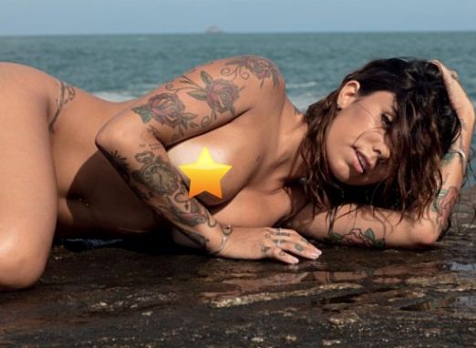 Gabriela Rippi está estampada com o ‘bumbum à milanesa’ na capa da revista ‘Playboy’