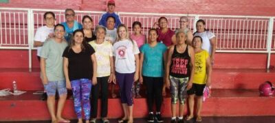 Secretaria de Saúde  forma grupo para a pratica de Pilates