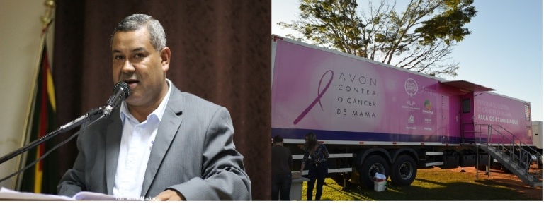 Vereador Buiu solicita atendimento da Carreta do Hospital do Câncer