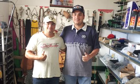 Lucas Vias novo Patrão do Clube de Laço Retiro Caracol