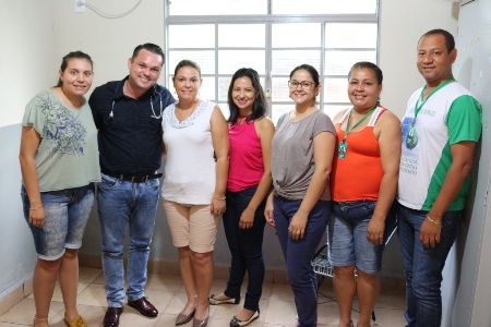 Secretária de Saúde Angela Venturini acompanha o início dos atendimentos médicos do CAPS – Centro de Atendimento PsicoSocial