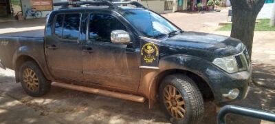 DOF recupera caminhonete roubada no Parana