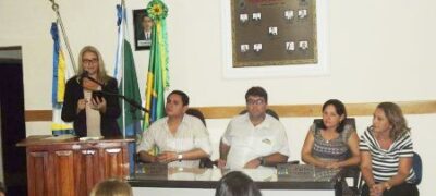 Paula Moises presidente da APAE de Caracol toma posse com Diretoria