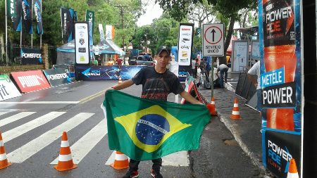 João Filippini conquista segundo lugar em San Bernardino no Paraguai