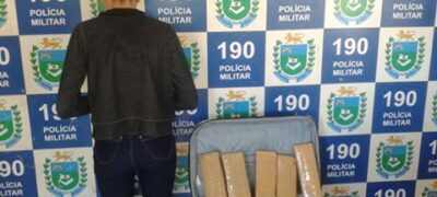 PM do Distrito do Boqueirão apreende uma adolescente por tráfico de entorpecente