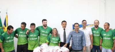 Prefeitura de Campo Grande lança escola pública de futebol em parceria com o Sicredi