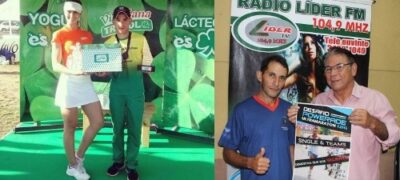 Pontaporanenses Wilson Aparecido e João Filippini vencem Desafio Powerade em Assunção no Paraguai