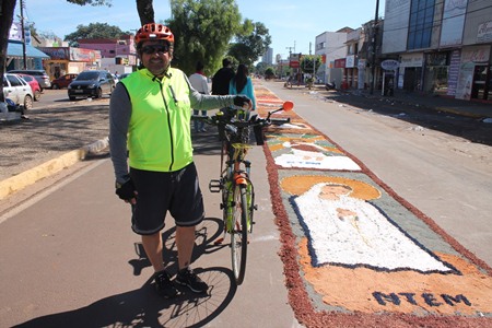 Arachão: “Maninho” vai pedalar 4.600 km de Aracaju (Sergipe) à Alter do Chão (Pará)