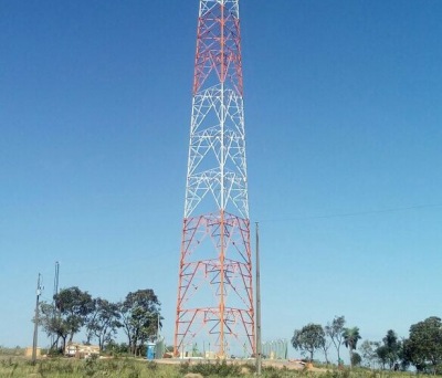 Em Bela Vista, homem cai de torre em uma altura de 36 metros