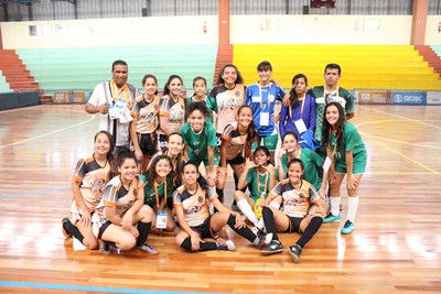 JEJ Curitiba: Meninas de Dourados são campeãs no futsal