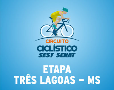 O Circuito Ciclístico do SEST SENAT está com as últimas vagas em aberto