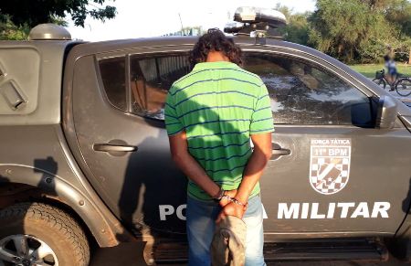 Polícia Militar captura autor de homicídio em Porto Murtinho