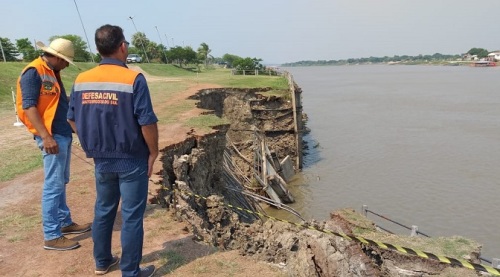 Porto Murtinho entra em situação de emergência por conta de erosão em barragem