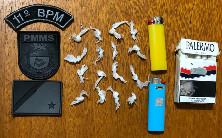 Polícia Militar prende homem por Tráfico de Drogas em Bela Vista