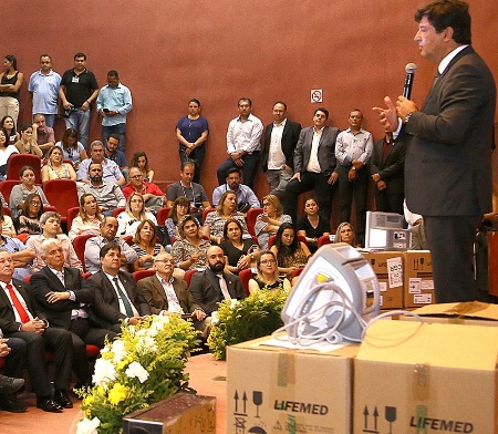 ANTÔNIO JOÃO: Município recebeu novos equipamentos para saúde em evento na Capital