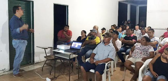 Sicredi realiza palestra no Assentamento Guaviral, sobre Programa Crescer e Cooperativismo