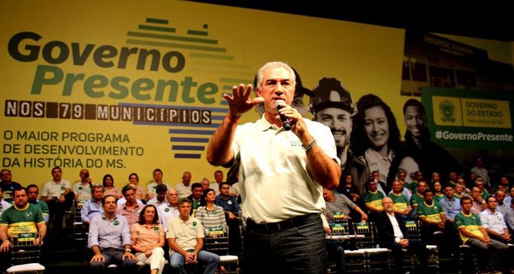 Reinaldo Azambuja destaca apoio político na viabilização do Estado e do pacote de obras de R$ 4,2 bi