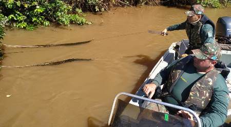 Polícia Militar Ambiental autua 11, apreende 32 kg de pescado e aplica R$ 52,7 mil em multas durante a operação Semana Santa