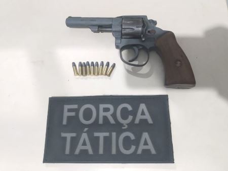 PM apresenta resultados da Operação “Corpus Christi 2020” na área do 11º BPM contendo, inclusive, apreensão de arma de fogo