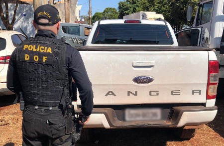 Camionete roubada no Paraná foi recuperada pelo DOF