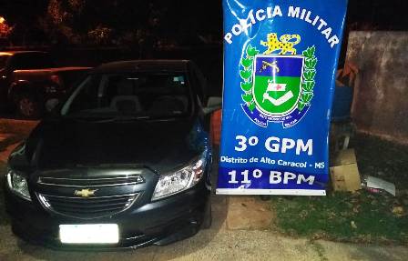 PM de Alto Caracol efetua prisão de indivíduo por adulteração de sinal identificador de veículo automotor