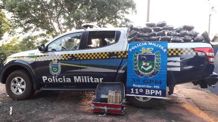 Polícia Militar prende mulher com 21 kg de drogas durante abordagem no distrito de Boqueirão