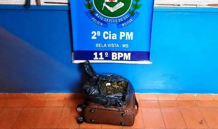 Polícia Militar em Bela Vista apreende Drogas e Produtos de Descaminho durante abordagem em ônibus
