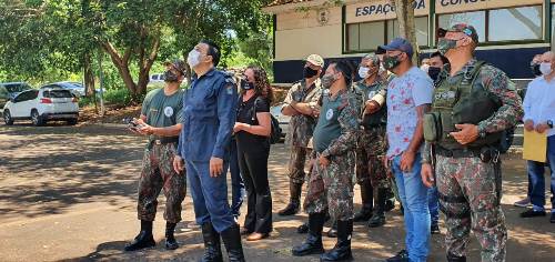 PMA recebe novos drones e 30 Policiais recebem instrução para aprimoramento do uso da tecnologia na fiscalização da piracema