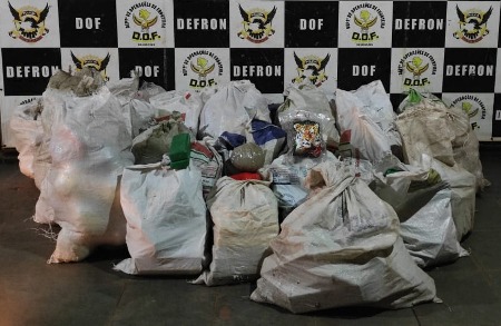 Veículo que seguia para Ivinhema com mais de 320 quilos de drogas foi apreendido pelo DOF durante a Operação Hórus