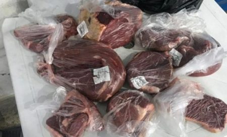 Em Jardim, ladrões arrombam casa e leva seis quilos de carne