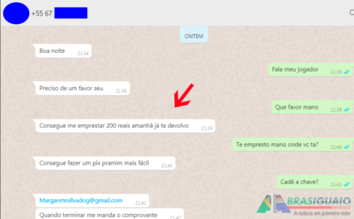 Desconfie: golpe do whatsapp clonado está fazendo diversas vítimas em MS