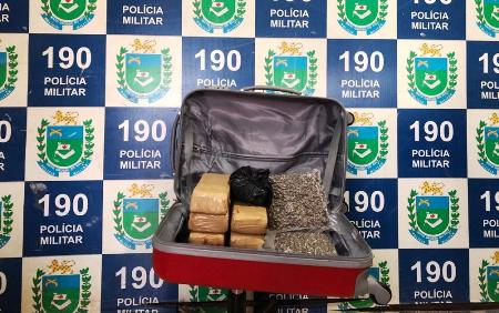 Polícia Militar prende mulher por Tráfico de Drogas e apreende mais de 6 kg de entorpecentes no Boqueirão