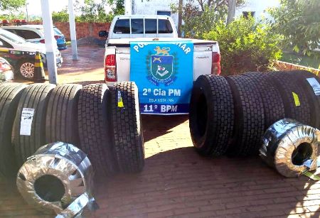 Polícia Militar em Bela Vista apreende produtos de Descaminho durante Operação Hórus