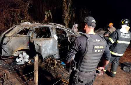 Veículo com mais de 800 quilos de maconha foi recuperado pelo DOF durante a Operação Hórus