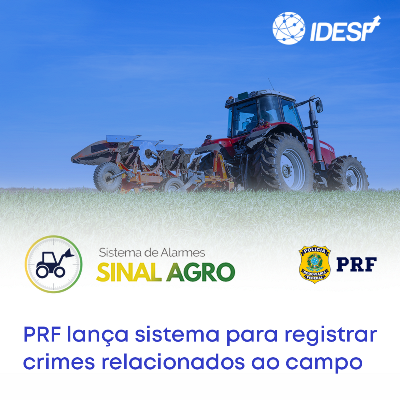 PRF lança sistema para registrar crimes relacionados ao campo