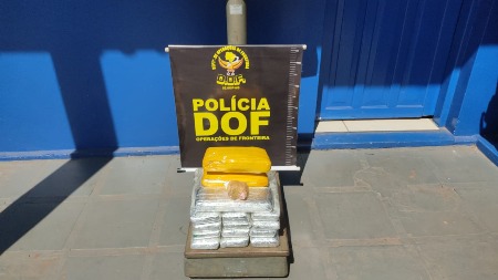 Mulher que seguia com drogas para o Maranhão foi presa pelo DOF durante Operação Hórus