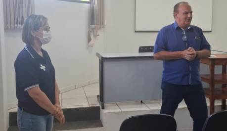 Prefeito Neco Pagliosa empossou nova secretária de saúde do município