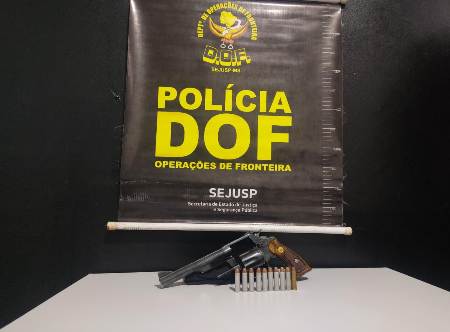 DOF prende homem com arma de fogo em Bela Vista