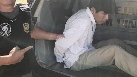 Policia consegue prender um dos acusados do bárbaro crime contra pai e filho; menor segue foragido